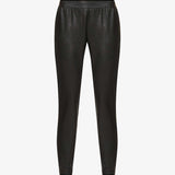 Faux Leather Jogging Bottoms