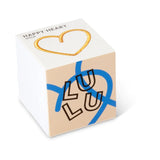 Happy Heart 1 PCS Earring - Gold