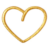 Happy Heart 1 PCS Earring - Gold