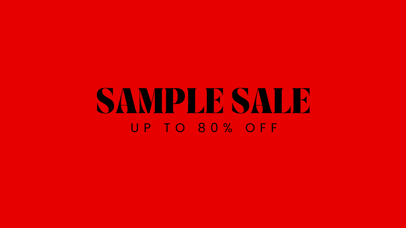 Sample Sale