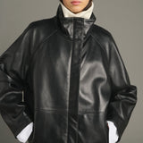 Gamma Leather Jacket - Black