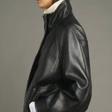 Gamma Leather Jacket - Black