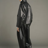 Gamma Leather Jacket - Black