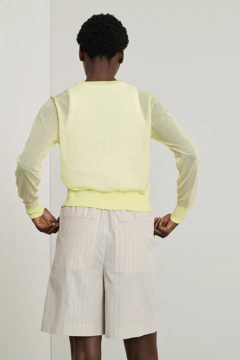 Emeric Shorts - White Stripe