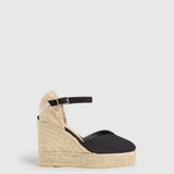 Chiarita Espadrille - 11cm - Black