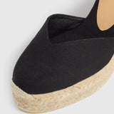 Chiarita Espadrille - 11cm - Black
