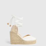 Chiara Espadrilles - 11cm - White