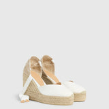 Chiara Espadrilles - 11cm - White