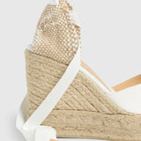 Chiara Espadrilles - 11cm - White