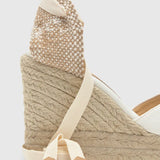 Chiara Espadrille - 11cm - White