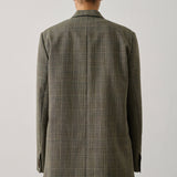 Hermosa Blazer - Brown/Green Check