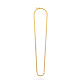Snake Chain Necklace Long - Gold