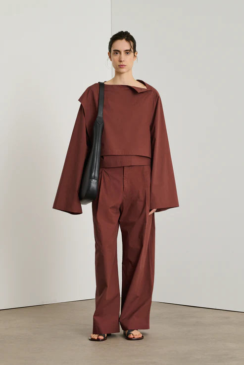 Devy Trousers - Mahogany