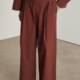 Devy Trousers - Mahogany