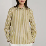 Alphee Shirt - Bronze/Ecru
