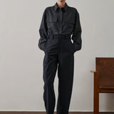 Alouette Trousers - Navy