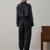 Alouette Trousers - Navy