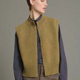Kalyanee Knit vest - Lime Blossom