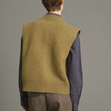 Kalyanee Knit vest - Lime Blossom