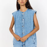LR Kosa 3 Waistcoat - Light Blue