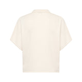 LR Ismaila 16 Polo Top - Turtledove Cream