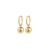 Air Hoop Earrings - Gold