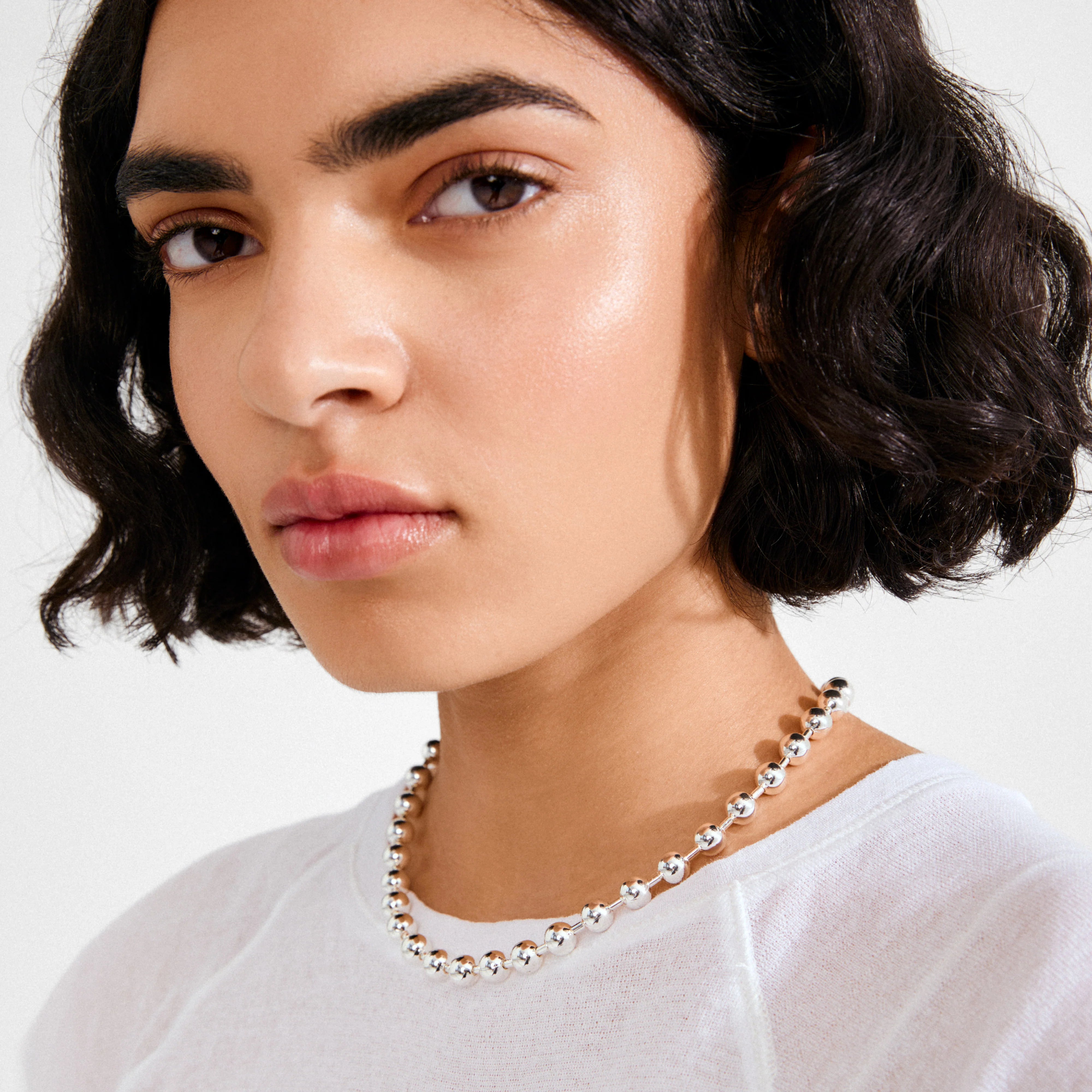 Air Necklace - Silver