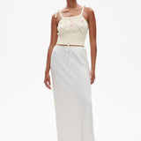 Sinaia Skirt - White sand