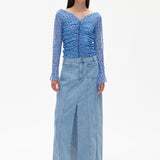 Sabire Skirt - Light Cool Denim