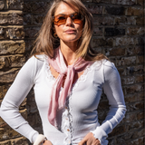 Lightweight Bandana Scarf - Light Pink