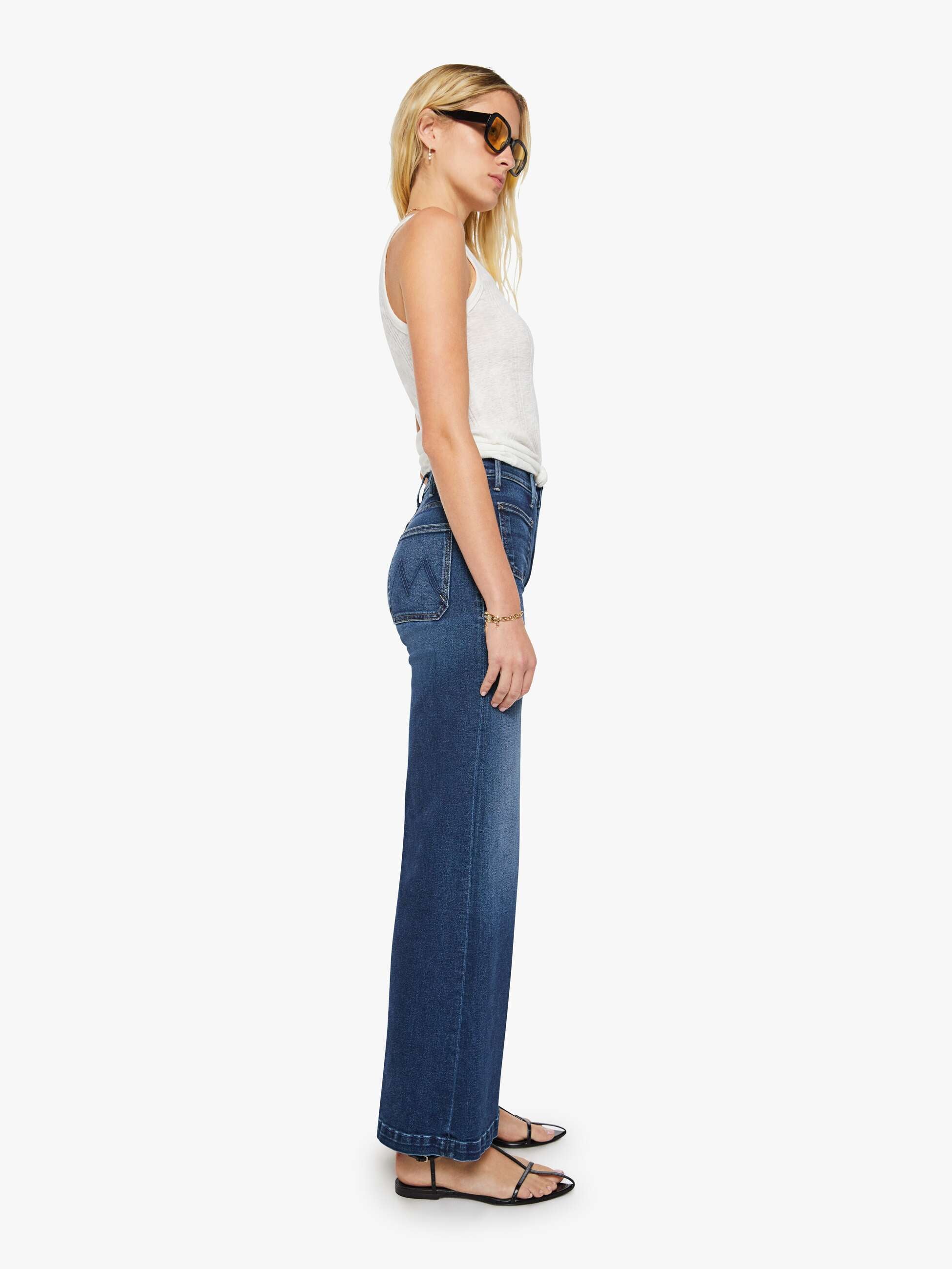 The Hustler Roller Patch Pocket Sneak Jean - Taking Chances