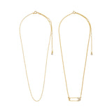 Instant 2-in-1 Necklace - Gold