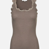 RWBabette U-Neck Lace Top - Falcon
