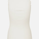RWBabette U-Neck Lace Top - Ivory