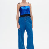 Jovana Top - Bluing Sequins