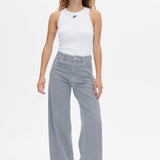 Nini Jeans - Grey Worn Out Denim