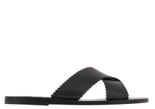 Load image into Gallery viewer, Ancient Greek Sandals Philourgos Sandals - Black
