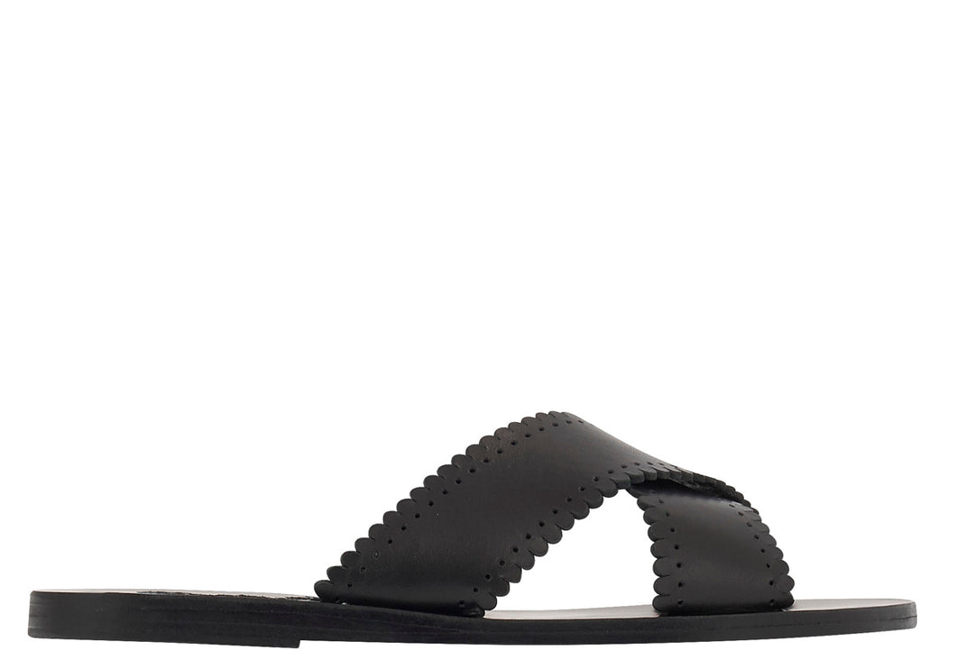 Ancient Greek Sandals Philourgos Sandals - Black