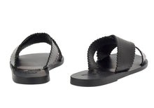 Load image into Gallery viewer, Ancient Greek Sandals Philourgos Sandals - Black
