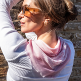 Lightweight Bandana Scarf - Light Pink