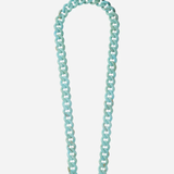 Gia Phone Chain - Marble Turquoise
