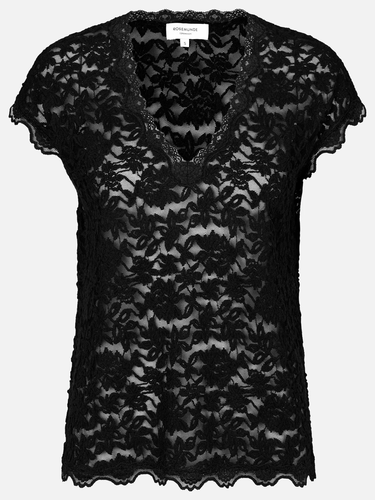 Delcia Capsleeve T-Shirt - Black
