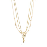 Sea Necklace - White/Gold