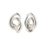 Unfold Earrings - Silver