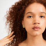Pilgrim Shift Earrings - Gold