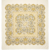 Large Paisley Bandana Scarf - Lemon