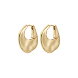 Sense Hoop Earrings - Gold