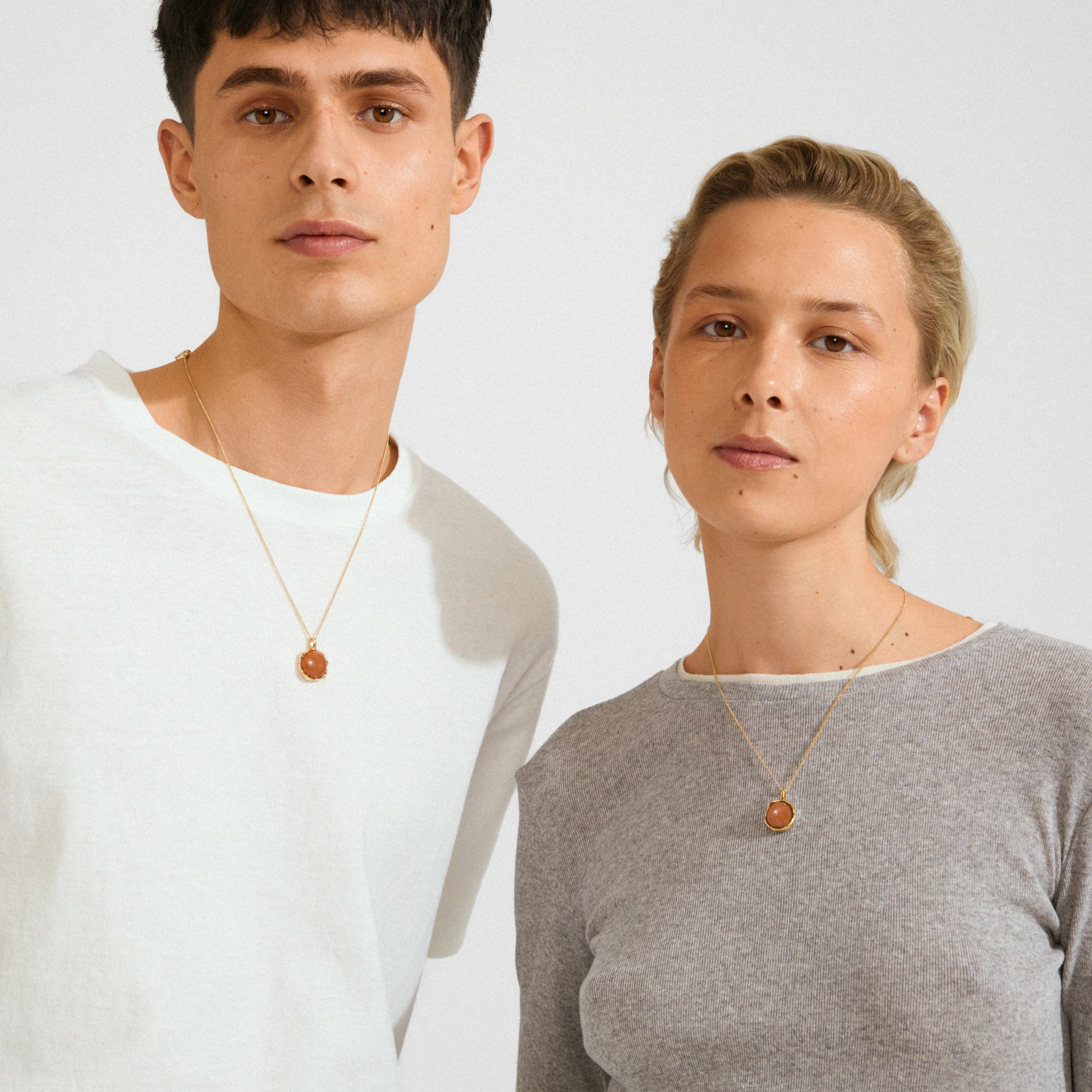 Sense Necklace - Gold/Aventurine