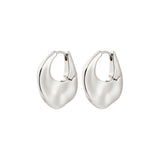 Sense Hoop Earrings - Silver