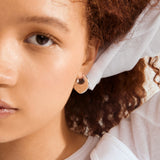 Sense Hoop Earrings - Silver